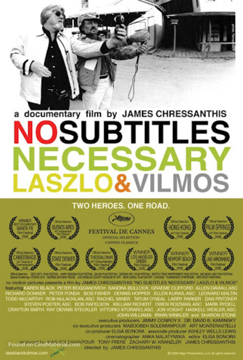 No Subtitles Necessary: Laszlo &amp; Vilmos - Movie Poster