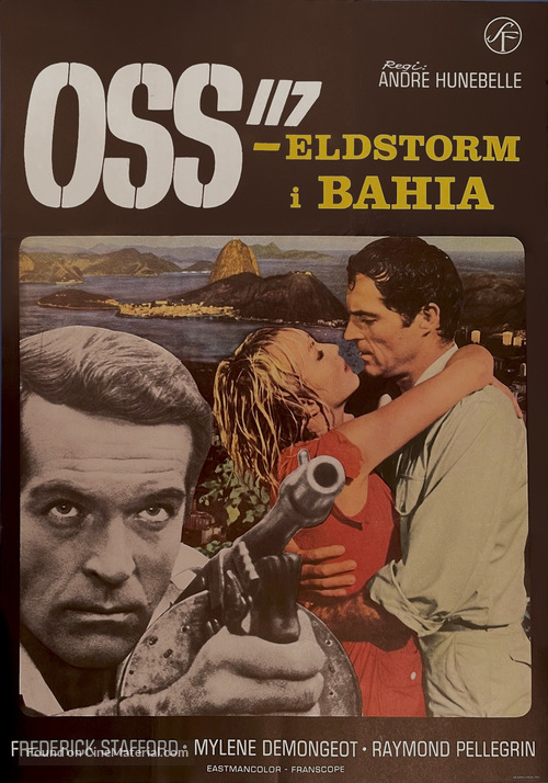 Furia &agrave; Bahia pour OSS 117 - Swedish Movie Poster