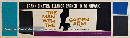 The Man with the Golden Arm - Theatrical movie poster