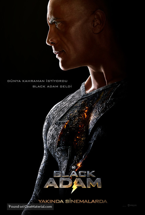 Black Adam - Turkish Movie Poster