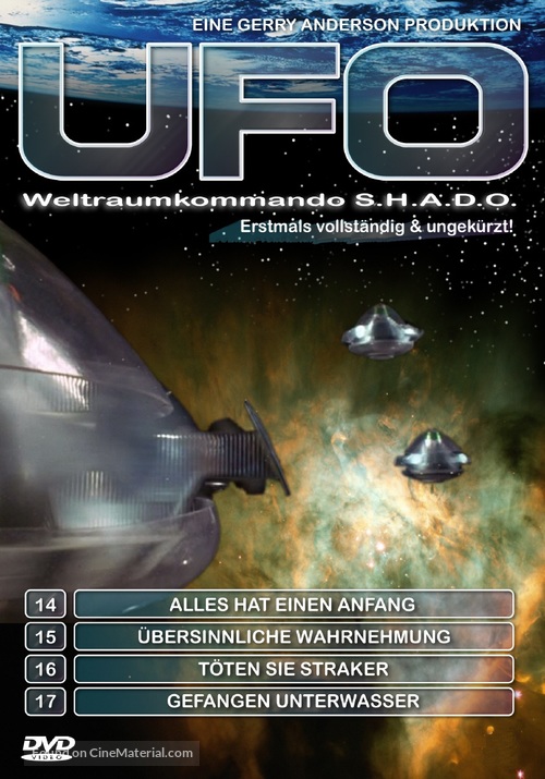 &quot;UFO&quot; - German DVD movie cover