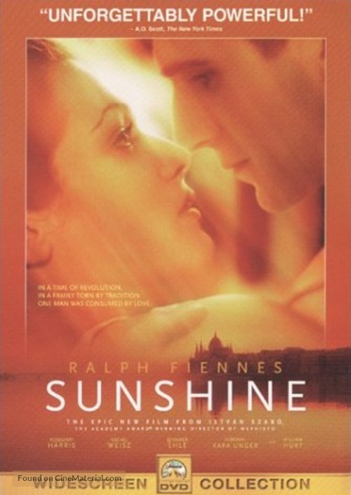 Sunshine - DVD movie cover