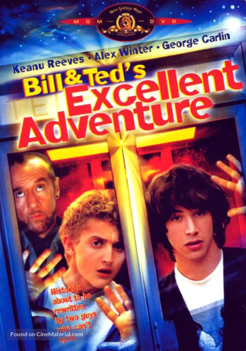 Bill &amp; Ted&#039;s Excellent Adventure - DVD movie cover
