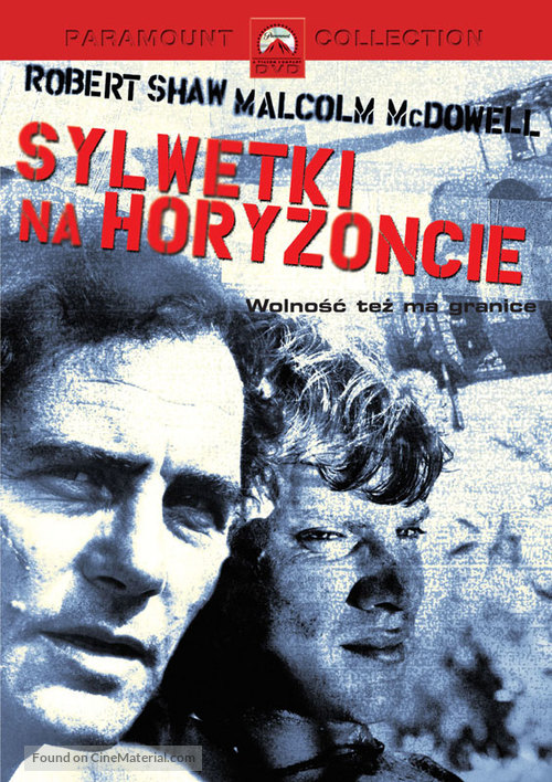 Figures in a Landscape - Polish DVD movie cover