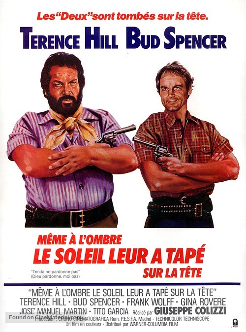 Dio perdona... Io no! - French Movie Poster