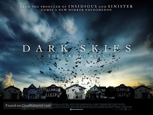 Dark Skies - British Movie Poster