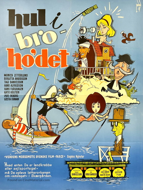 Att ang&ouml;ra en brygga - Danish Movie Poster