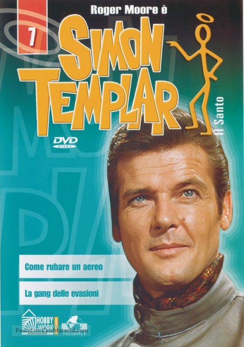 &quot;The Saint&quot; - Italian DVD movie cover