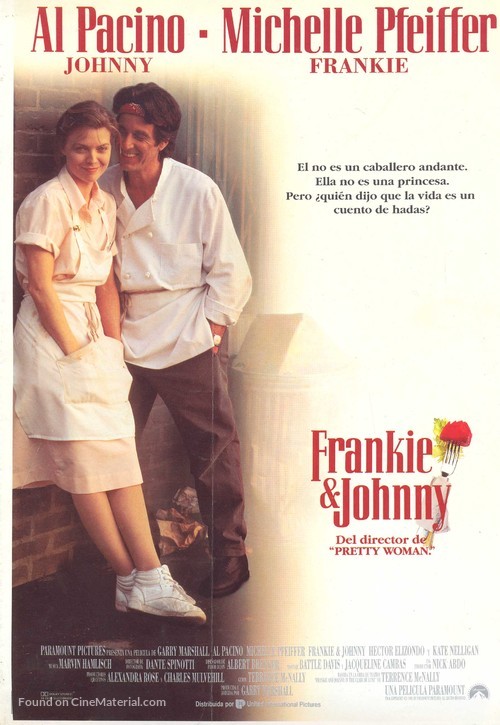 Frankie and Johnny - Spanish Movie Poster