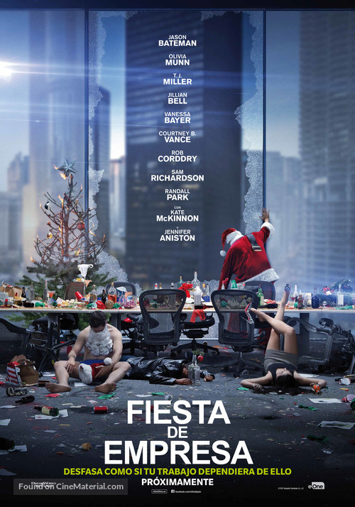 Office Christmas Party - Spanish Movie Poster