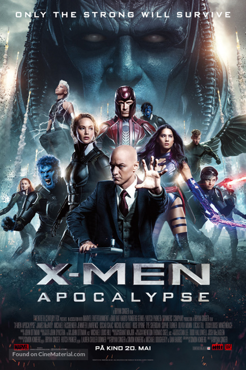 X-Men: Apocalypse - Norwegian Movie Poster