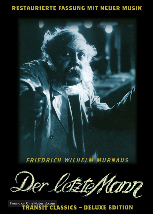 Der letzte Mann - German DVD movie cover
