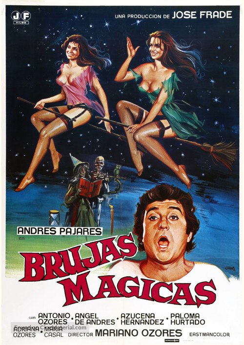 Brujas m&aacute;gicas - Spanish Movie Poster