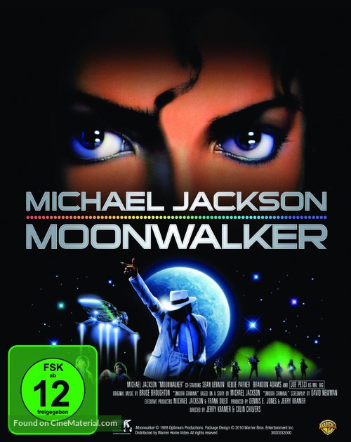 Moonwalker - German DVD movie cover