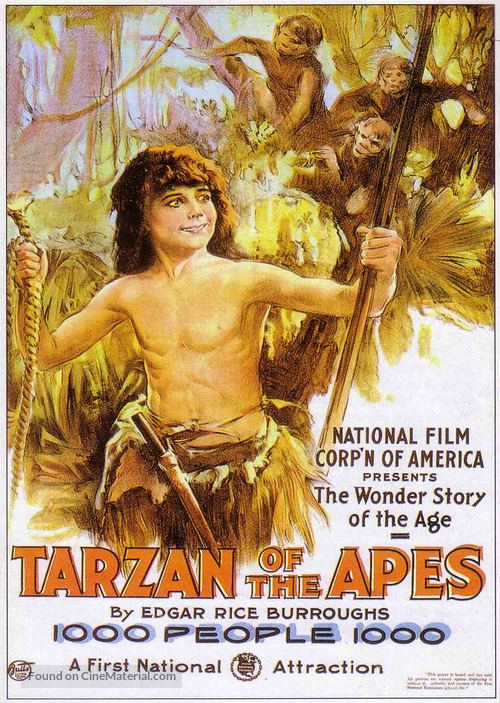 Tarzan of the Apes - Movie Poster