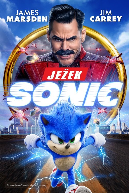 Sonic the Hedgehog - Czech Movie Cover