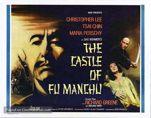 The Castle of Fu Manchu - Movie Poster