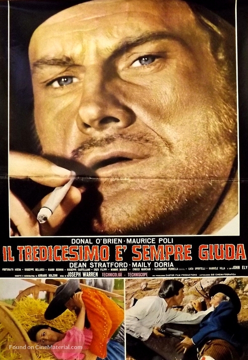 Il tredicesimo &egrave; sempre Giuda - Italian Movie Poster