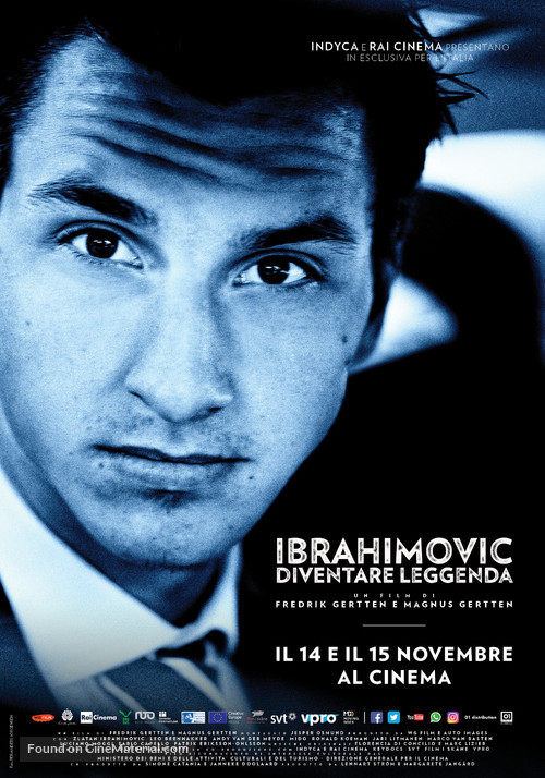 Den unge Zlatan - Italian Movie Poster