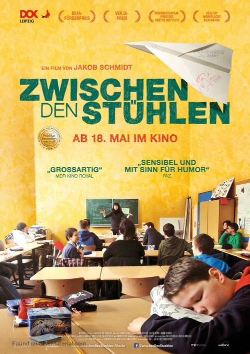 Zwischen den St&uuml;hlen - German Movie Poster