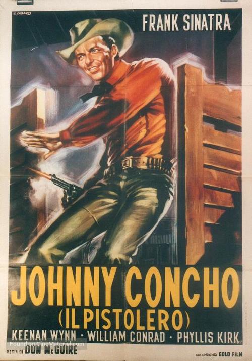 Johnny Concho - Italian Movie Poster