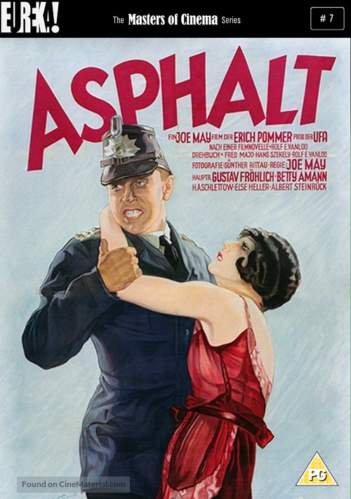 Asphalt - British DVD movie cover