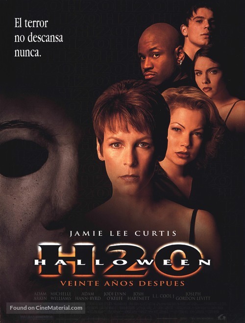 Halloween H20: 20 Years Later - Spanish Movie Poster