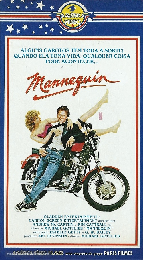 Mannequin - Brazilian VHS movie cover