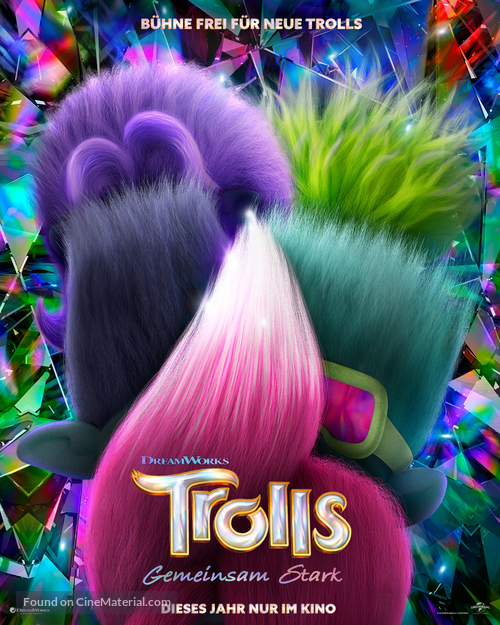 Trolls Band Together - German Movie Poster