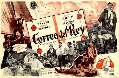 El correo del rey - Spanish Movie Poster