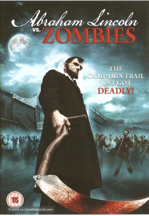 Abraham Lincoln vs. Zombies - British Movie Cover