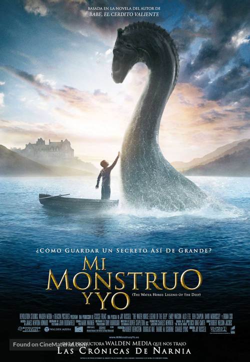 The Water Horse - Spanish Movie Poster