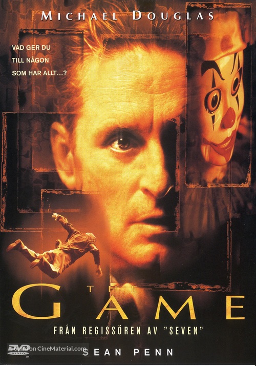 The Game - Swedish Movie Cover