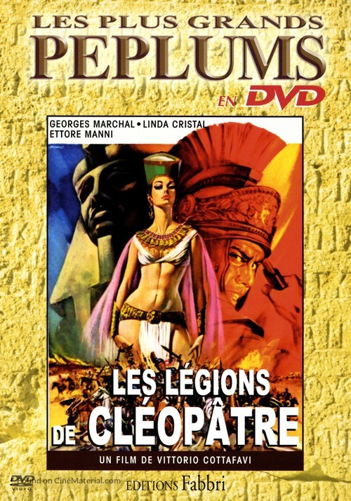 Le legioni di Cleopatra - French Movie Cover