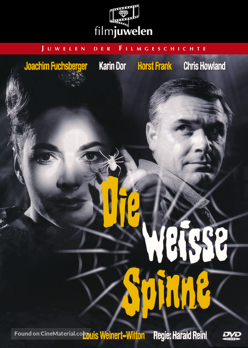 Die weisse Spinne - German DVD movie cover