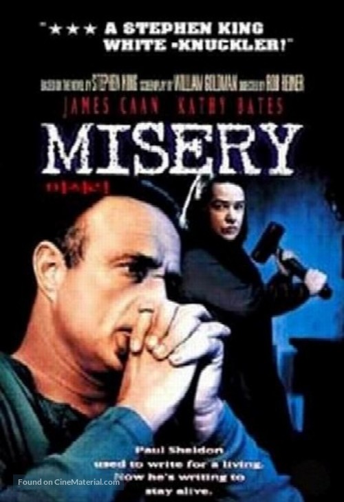 Misery - DVD movie cover