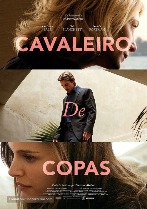 Knight of Cups - Portuguese Movie Poster