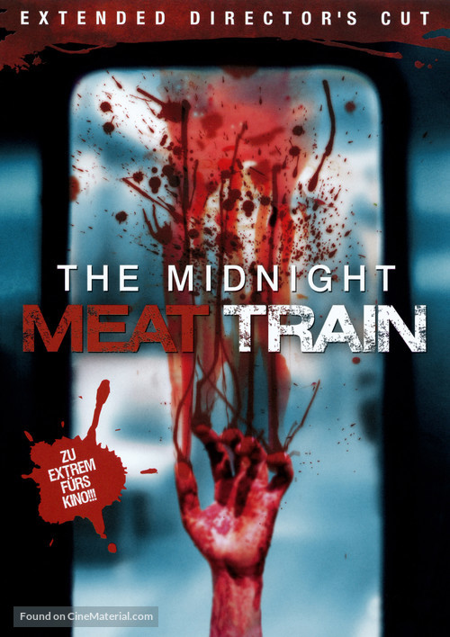 The Midnight Meat Train - German DVD movie cover