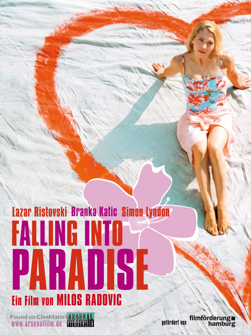Pad u raj - German Movie Poster
