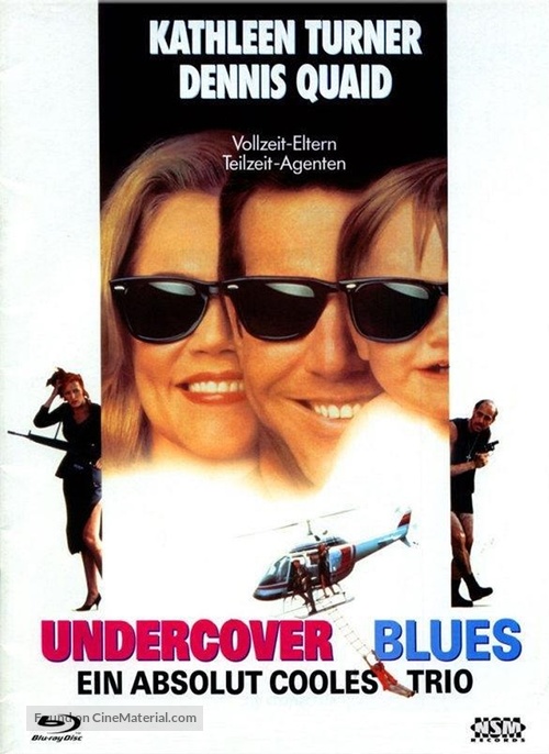 Undercover Blues - Austrian Blu-Ray movie cover