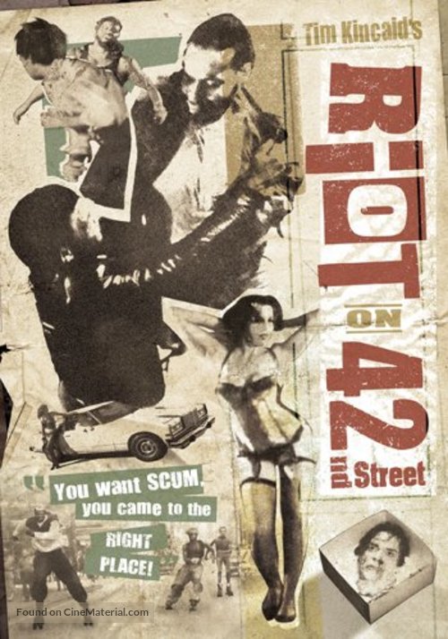 Riot on 42nd St. - DVD movie cover