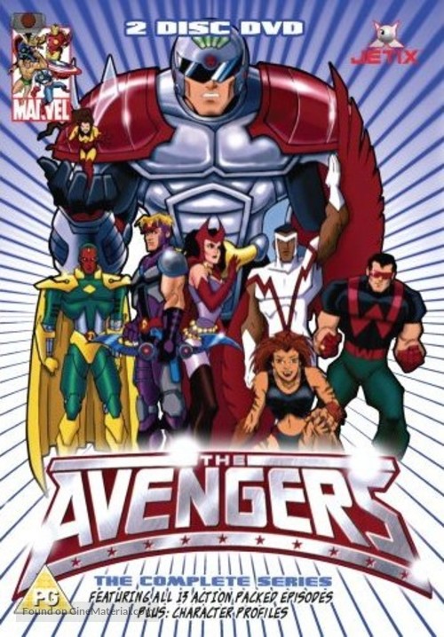 &quot;Avengers&quot; - British DVD movie cover