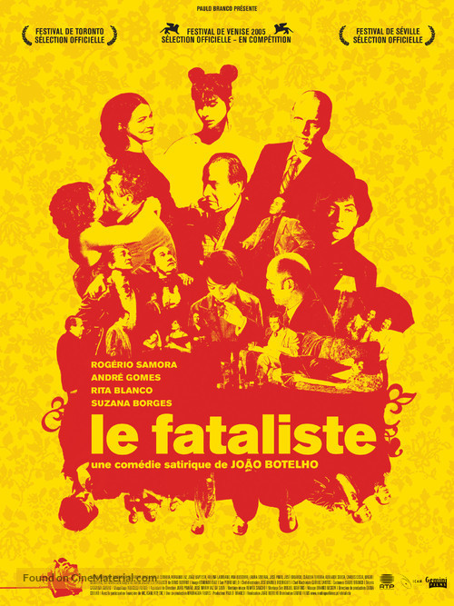 Fatalista, O - French poster