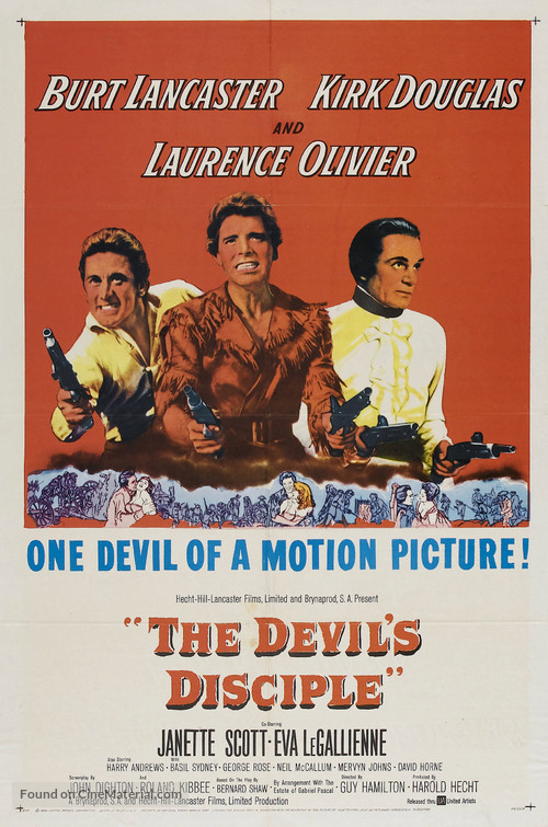 The Devil&#039;s Disciple - Movie Poster