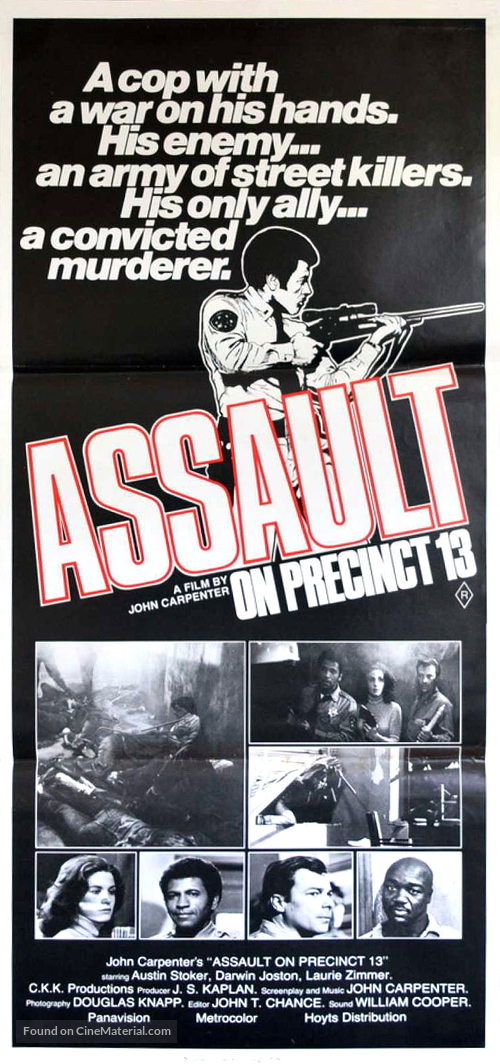 Assault on Precinct 13 - Australian Movie Poster