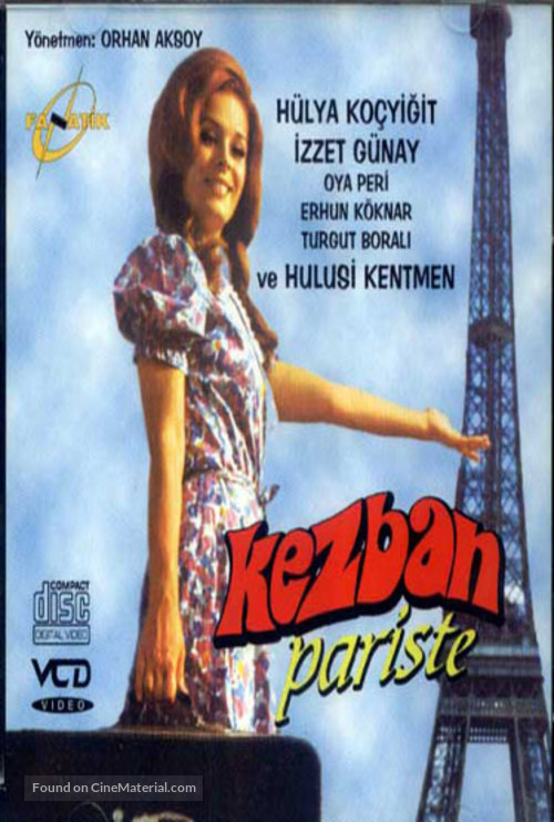 Kezban Paris&#039;te - Turkish Movie Poster