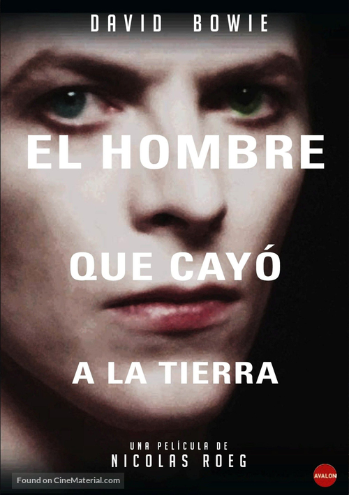 The Man Who Fell to Earth - Spanish Movie Cover