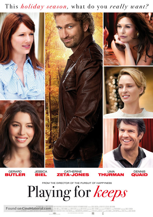 Playing for Keeps - Dutch Movie Poster