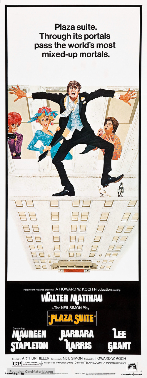 Plaza Suite - Movie Poster