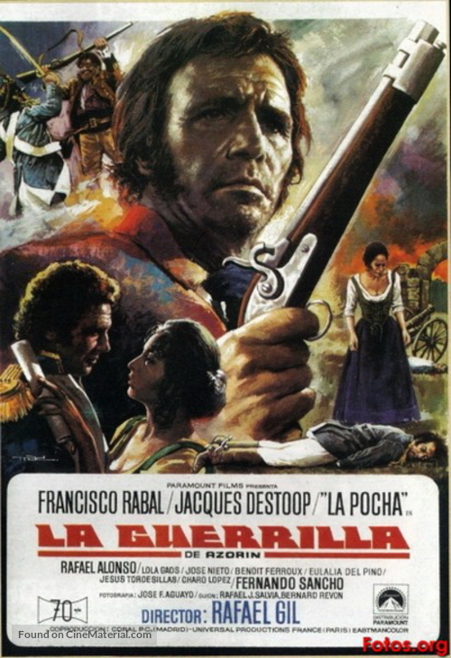 La guerrilla - Spanish Movie Poster